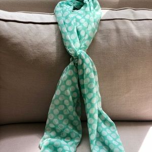 J. Crew Polka Dot Scarf